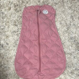 Weighted Quilted Pink Baby Sleep Sack